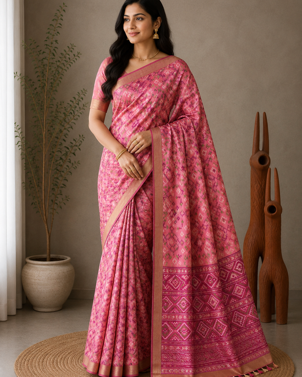 Naarira Krupali Pure Silk Traditional Silk Sarees - alternate view