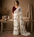 Naarira DHURANDHAR~2 Georgette Designer Sarees