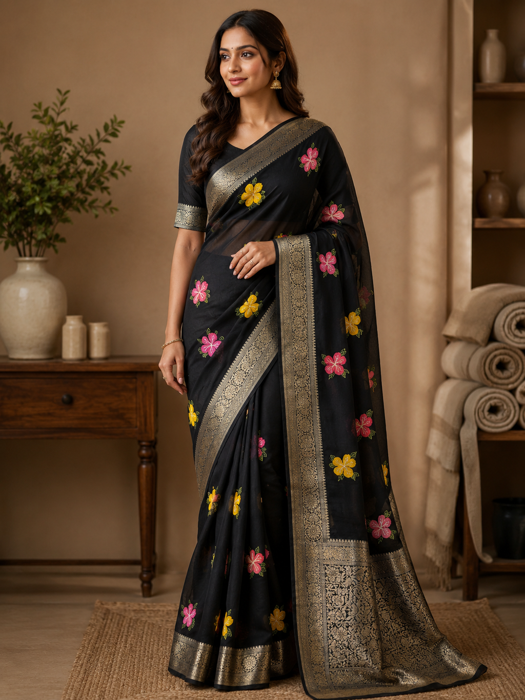 Naarira Epic Kanchipuram Organza Sarees