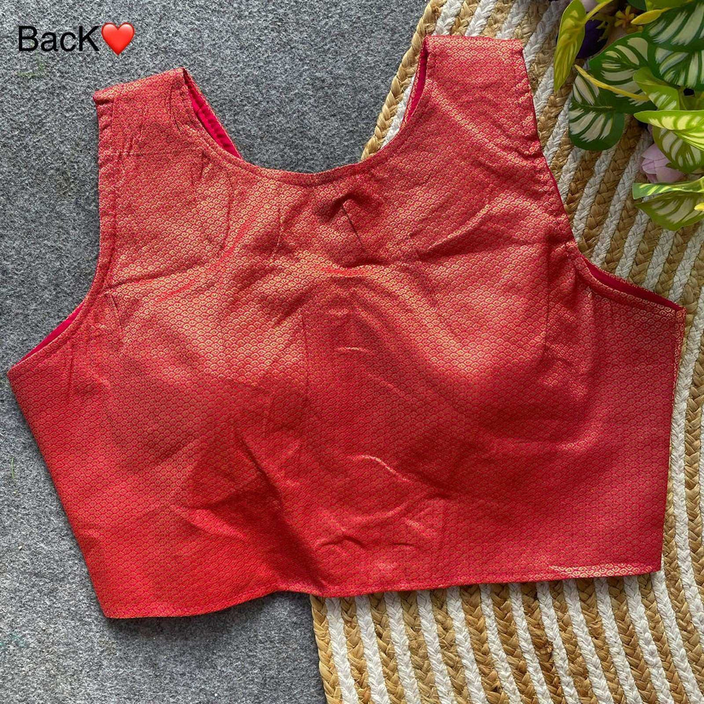 Naarira Jacquard V-Neck Blouses