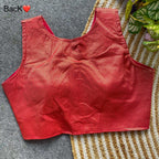 Naarira Jacquard V-Neck Blouses