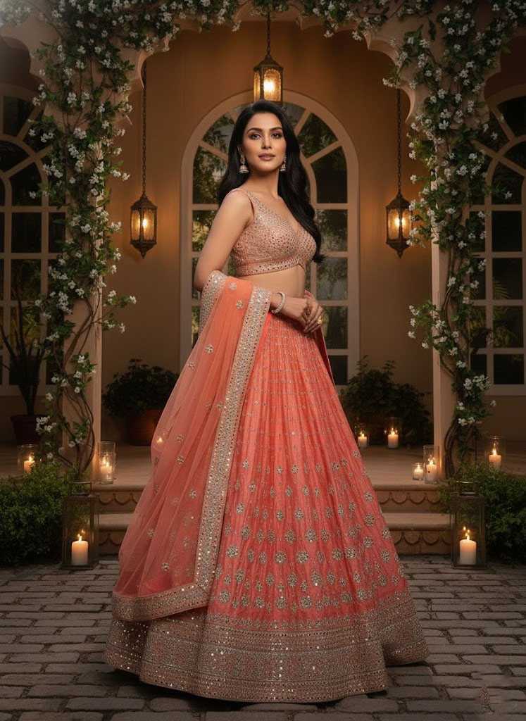 Naarira Silk Designer Lehenga Choli