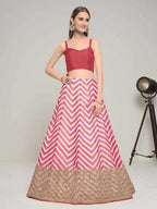 Naarira Georgette Printed Lehenga