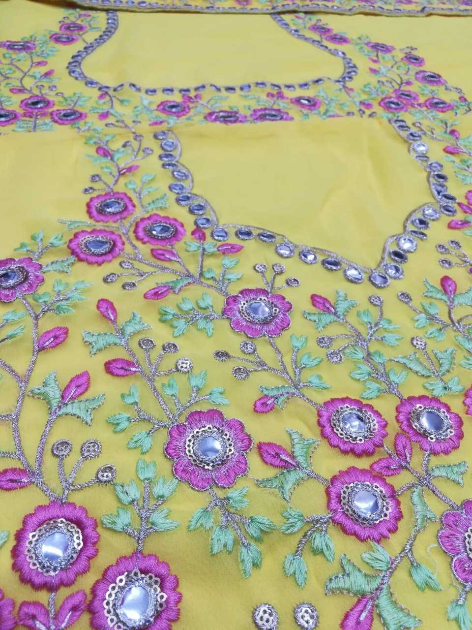 Naarira Georgette Embroidered Lehenga