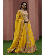 Naarira Georgette Embroidered Lehenga