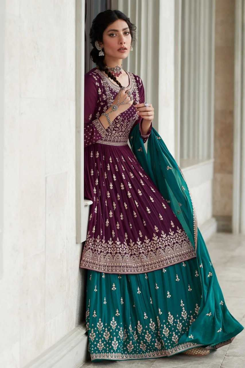 Naarira Faux Georgette Designer Lehenga