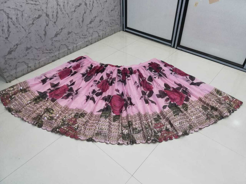 Naarira Organza Embroidered Lehenga