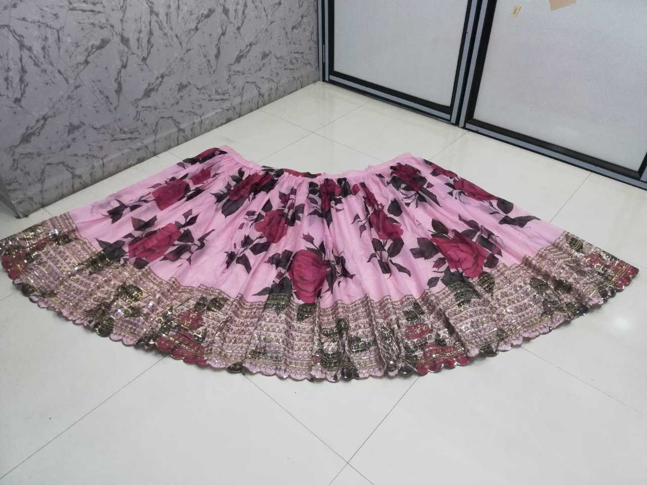 Naarira Organza Embroidered Lehenga