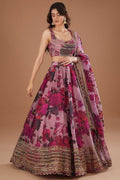 Naarira Organza Embroidered Lehenga