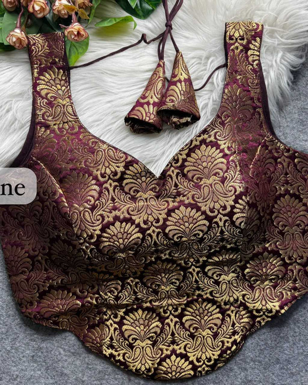 Naarira Banarasi Cotton Designer Blouse