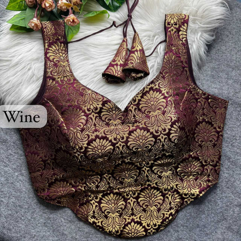 Naarira Banarasi Cotton Designer Blouse