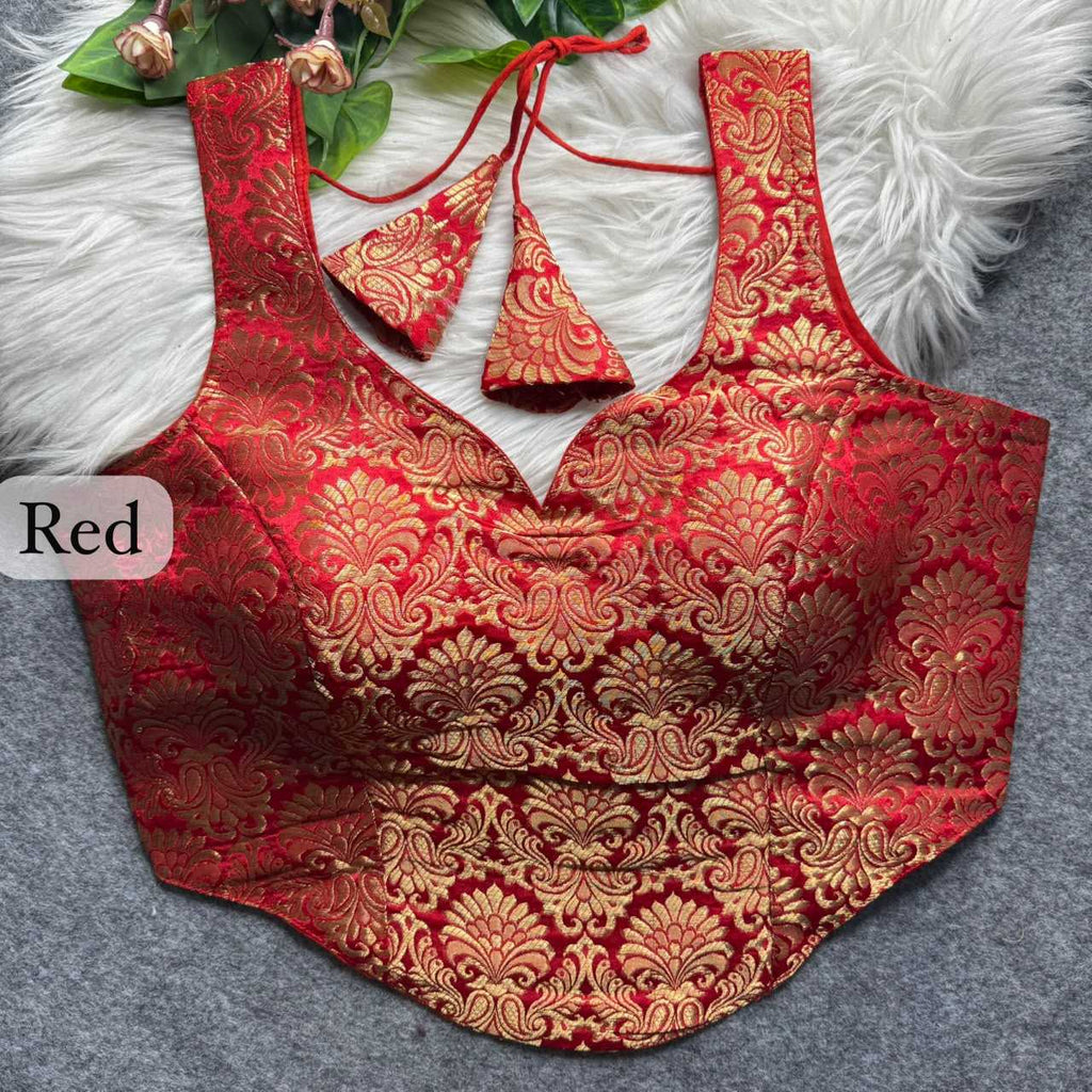 Naarira Banarasi Cotton Designer Blouse