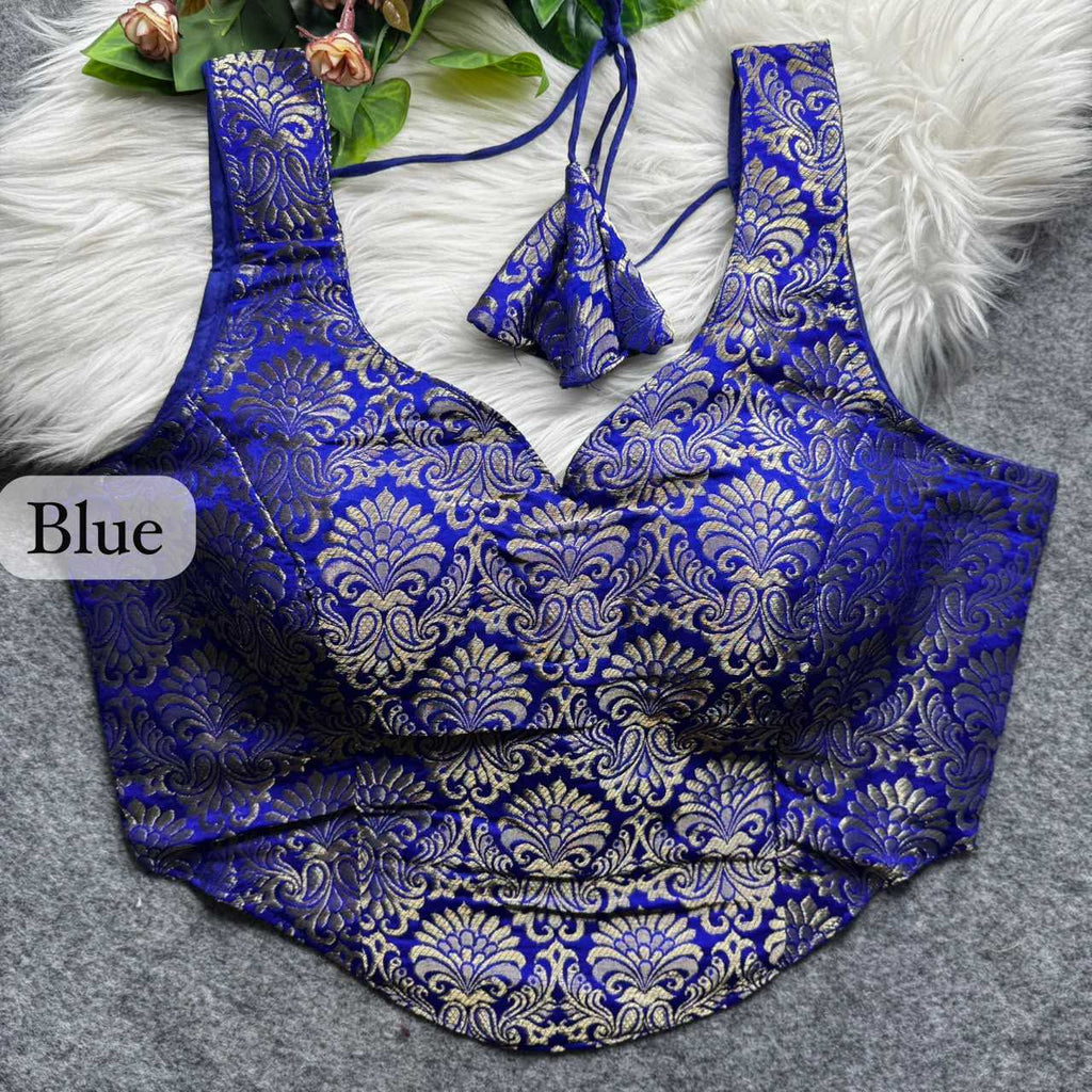 Naarira Banarasi Cotton Designer Blouse