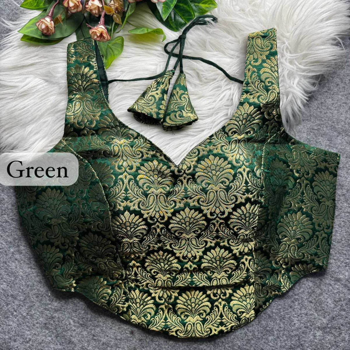 Naarira Banarasi Cotton Designer Blouse