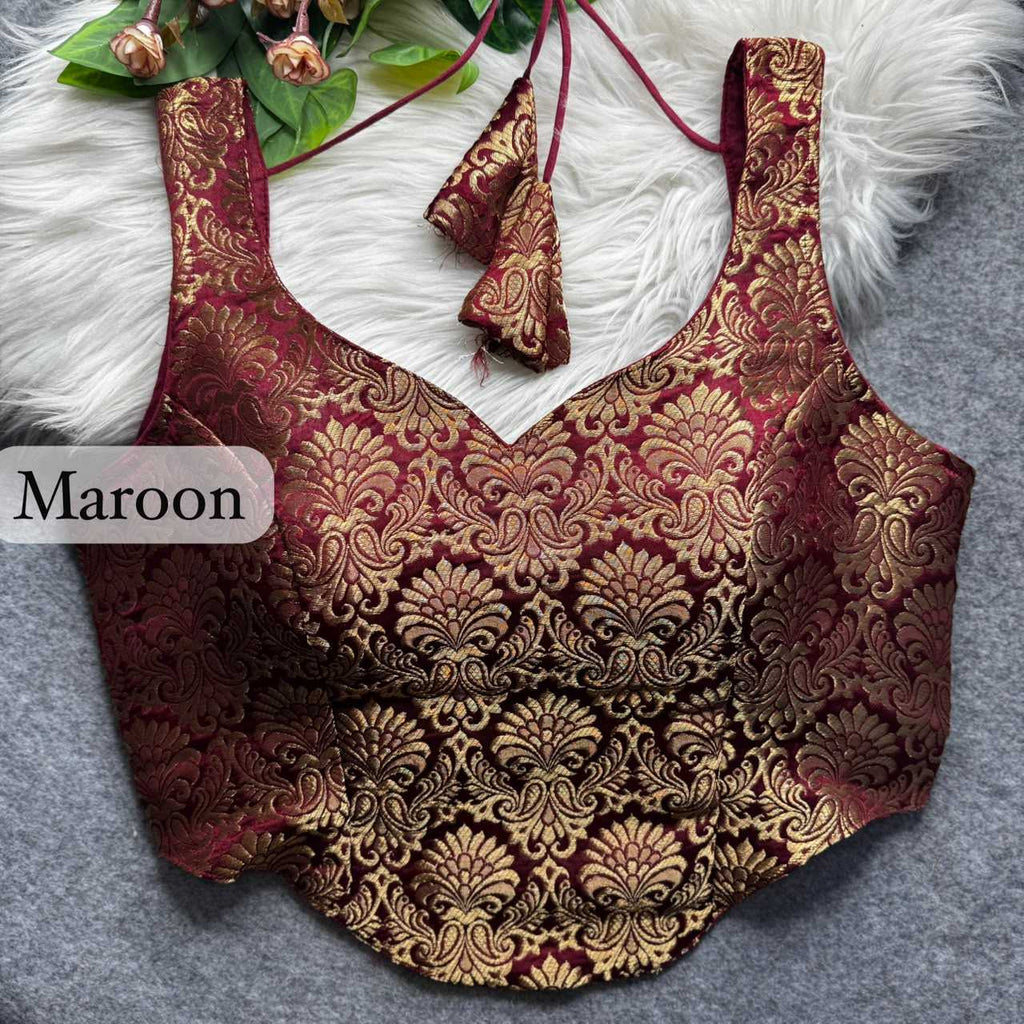 Naarira Banarasi Cotton Designer Blouse