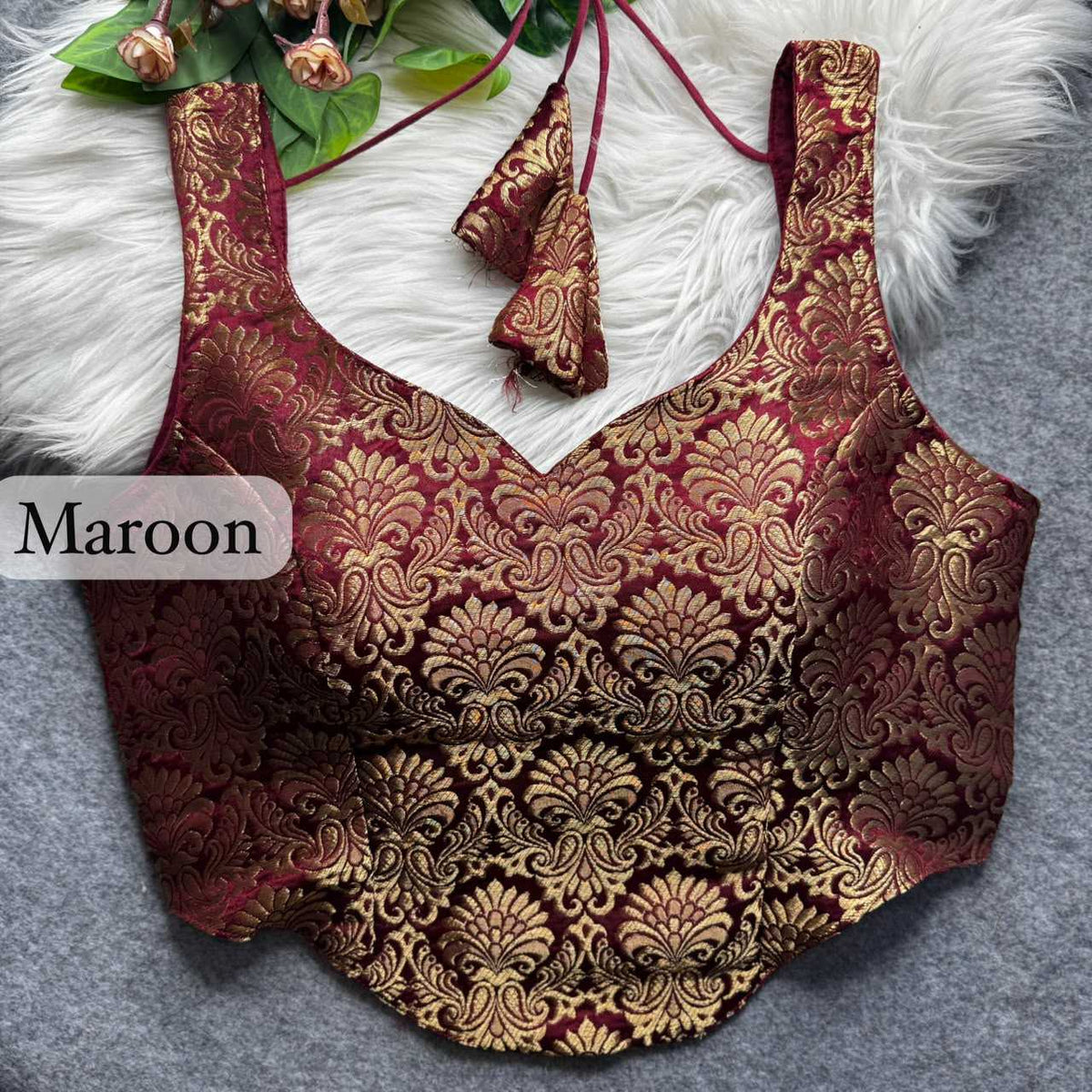 Naarira Banarasi Cotton Designer Blouse