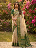 Naarira Soft Cotton Zari Saree for Women