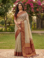 Naarira Soft Cotton Zari Saree for Women