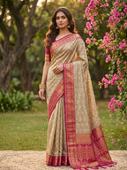 Naarira Soft Cotton Zari Saree for Women