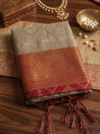 Naarira Soft Cotton Zari Saree for Women