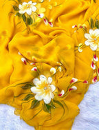 Naarira PURE Schiffli Hand Work Sarees