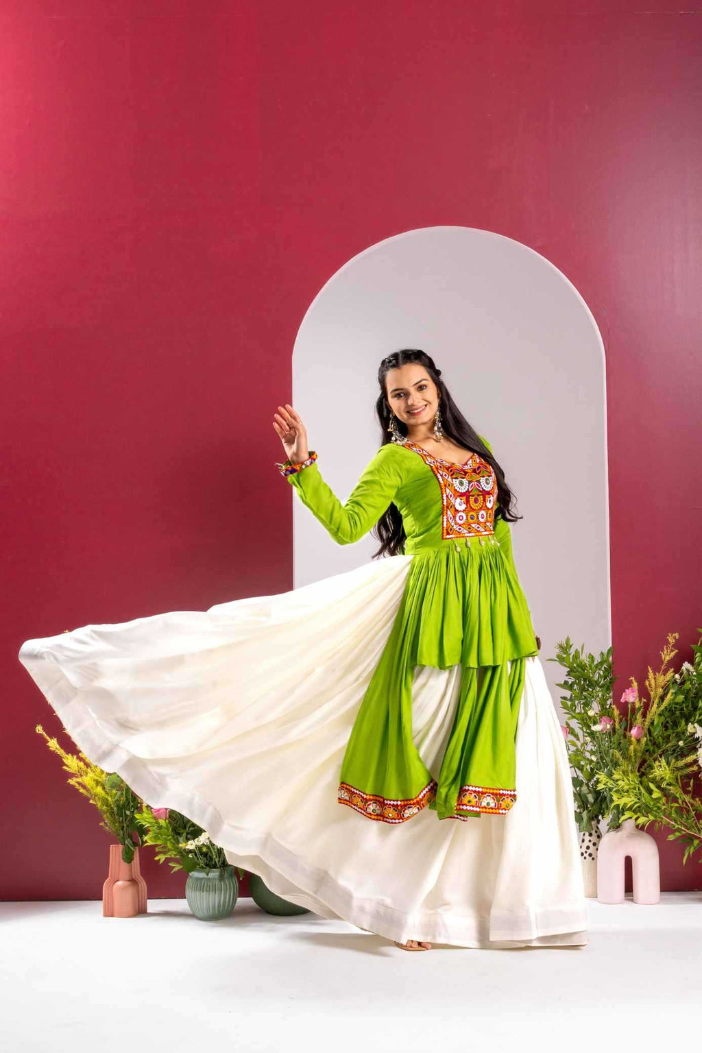 Naarira KESH119 213 Cotton Fancy Gowns