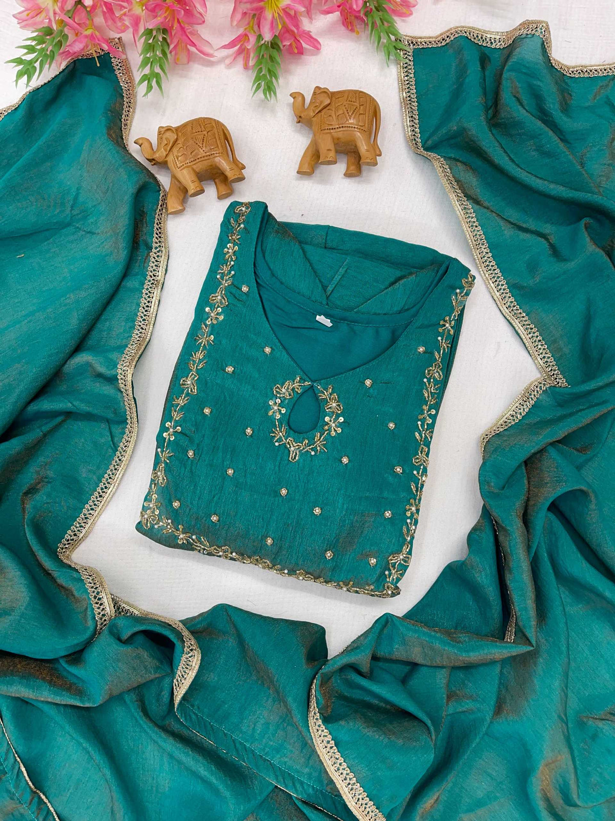 Naarira 35 Vichitra Silk Party Gown