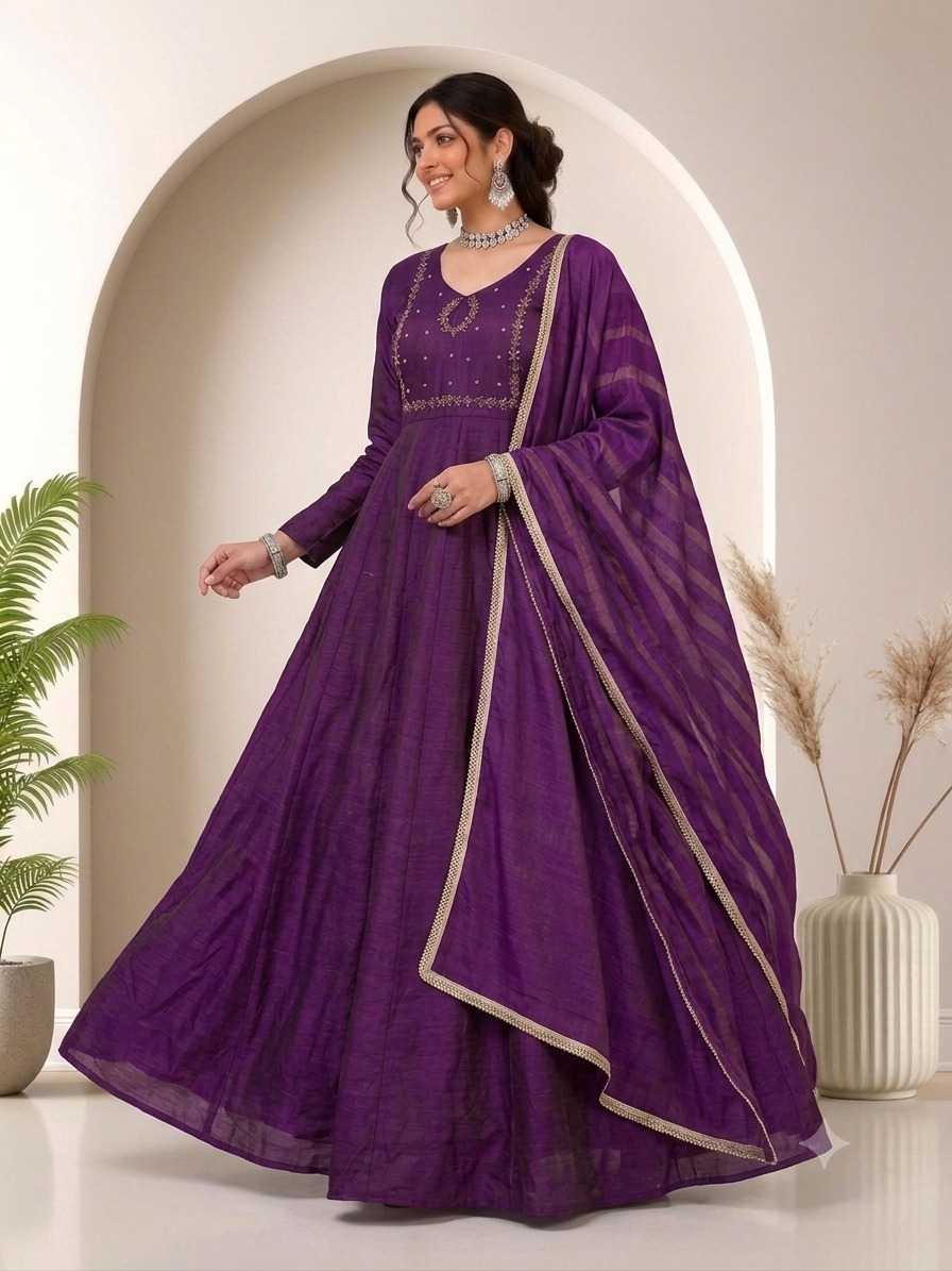 Naarira 35 Vichitra Silk Party Gown