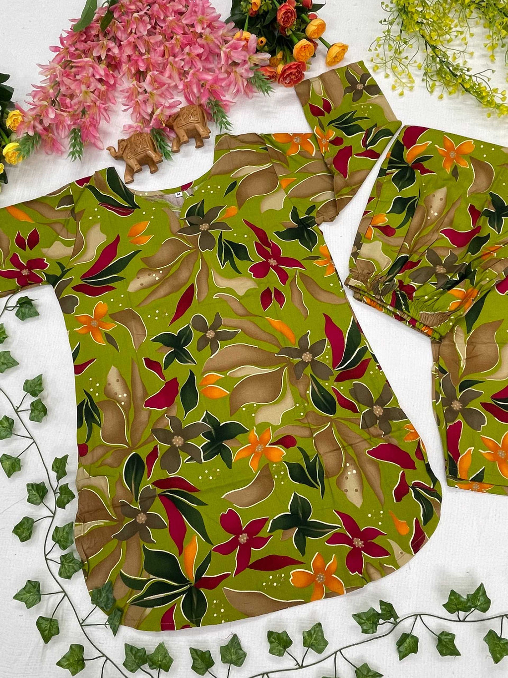 Naarira Cotton Printed Kurti