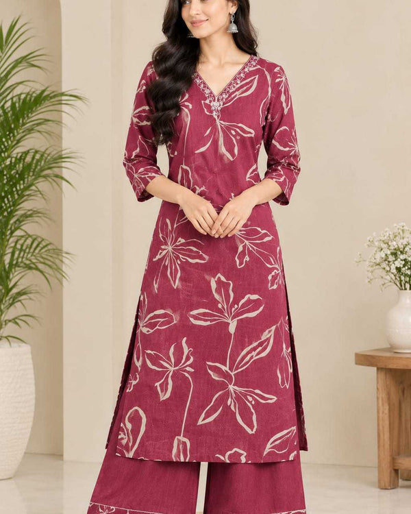 Naarira KESH121 Ches Cotton Designer Kurtis - alternate view