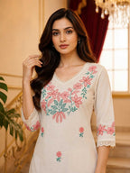 Naarira KESH121 CRAF Pure Cotton Embroidery Suits