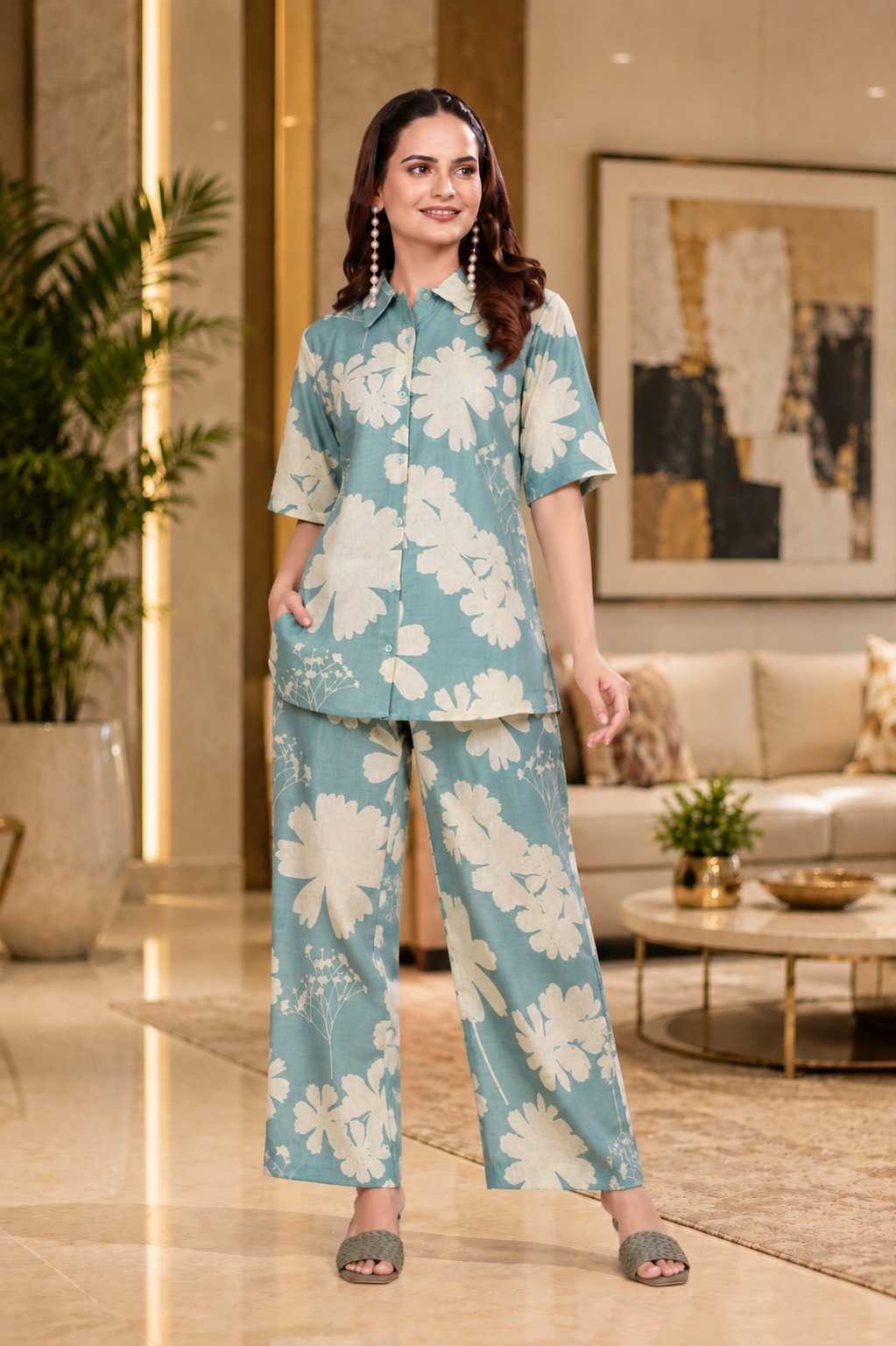 Naarira KESH121 PRE Linen Co-ord Set