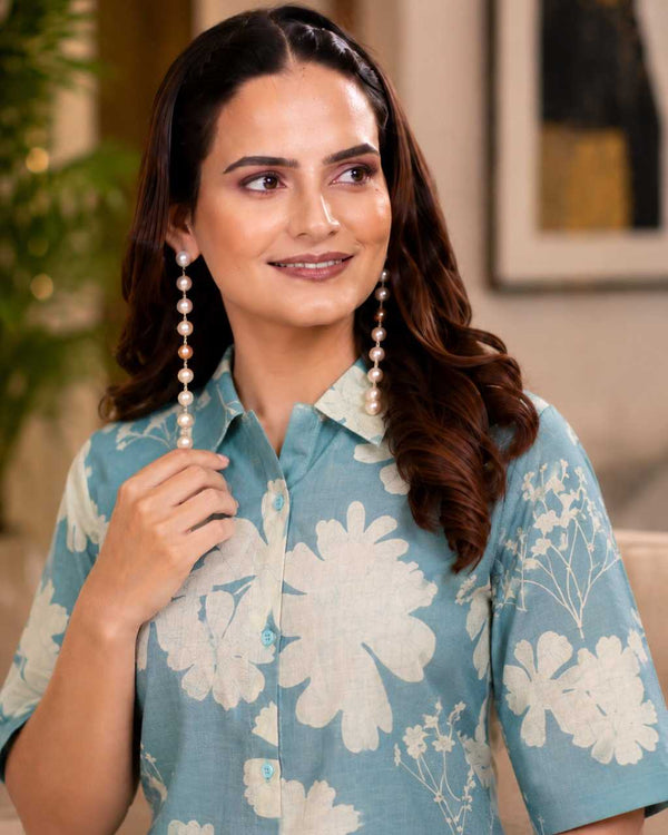 Naarira KESH121 PRE Linen Co-ord Set - alternate view