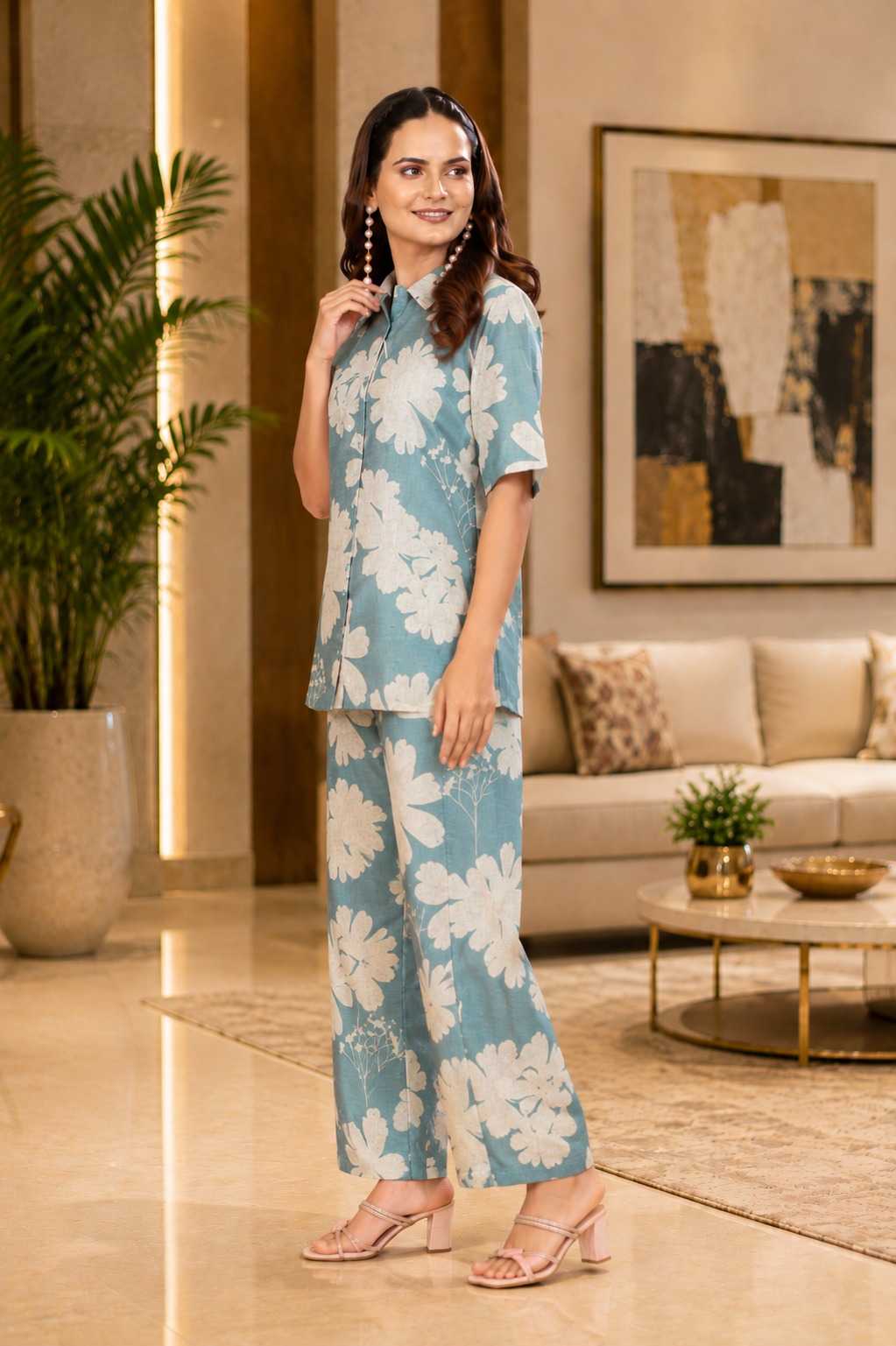 Naarira KESH121 PRE Linen Co-ord Set