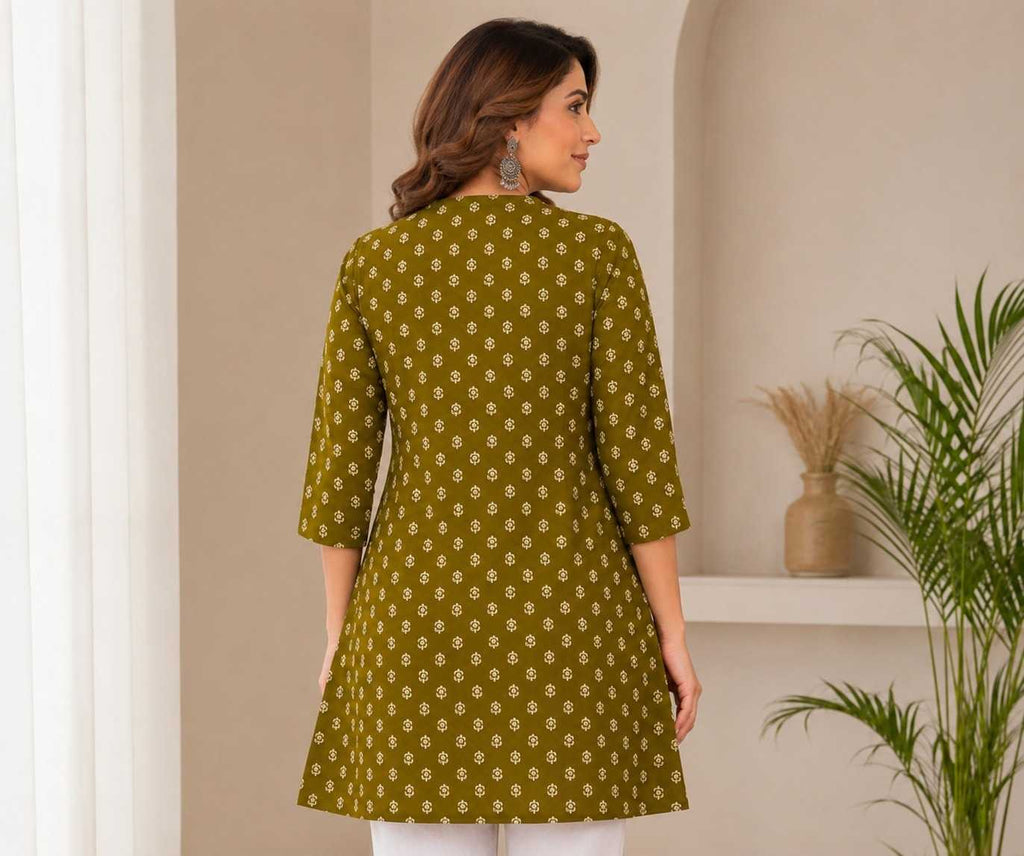 Naarira KESH121 SEA Cotton Cotton Kurtis
