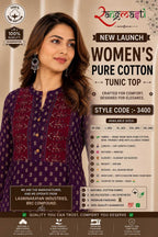 Naarira KESH121 SEA Cotton Cotton Kurtis