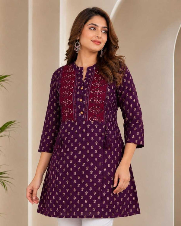 Naarira KESH121 SEA Cotton Cotton Kurtis