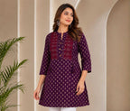 Naarira KESH121 SEA Cotton Cotton Kurtis