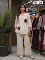 Naarira KESH121 SIZE Pure Cotton Designer Kurtis