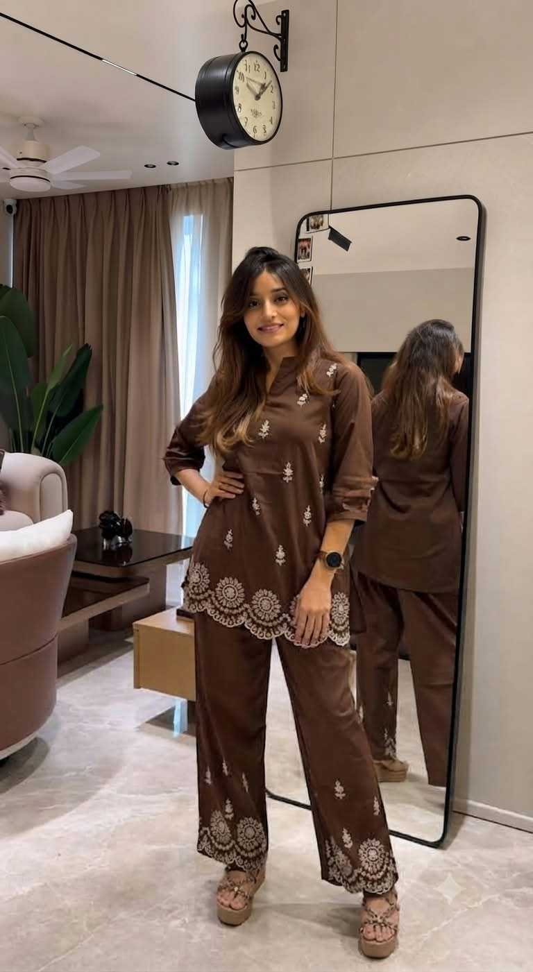 Naarira KESH121 ton Pure Cotton Co-ord Set
