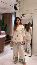 Naarira KESH121 ton Pure Cotton Co-ord Set