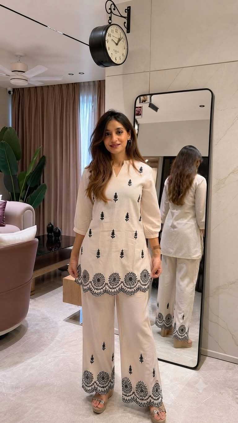 Naarira KESH121 ton Pure Cotton Co-ord Set