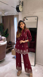 Naarira KESH121 ton Pure Cotton Co-ord Set