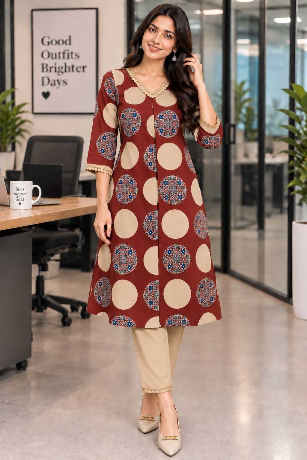 Naarira KESH121 TOP Cotton Designer Kurtis