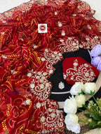 Naarira Aaradhitaa Georgette Georgette Sarees