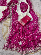 Naarira Ahilyaa Georgette Designer Sarees