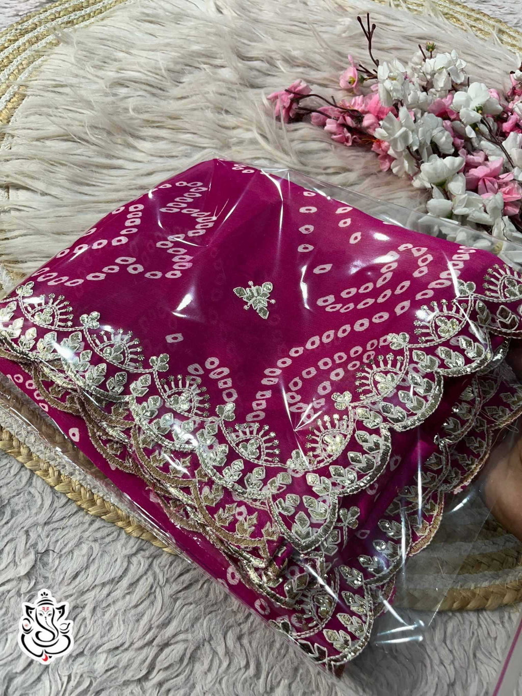 Naarira Ahilyaa Georgette Designer Sarees