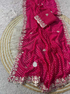 Naarira Ahilyaa Georgette Designer Sarees