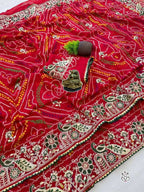 Naarira Aradhika Georgette Saree