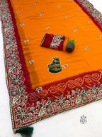 Naarira Aradhika Georgette Saree